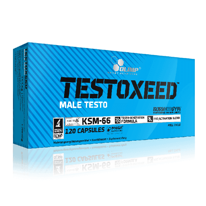 Supliment pentru potenta | Testoxeed Ashwagandha + Resveratrol (120 portii)
