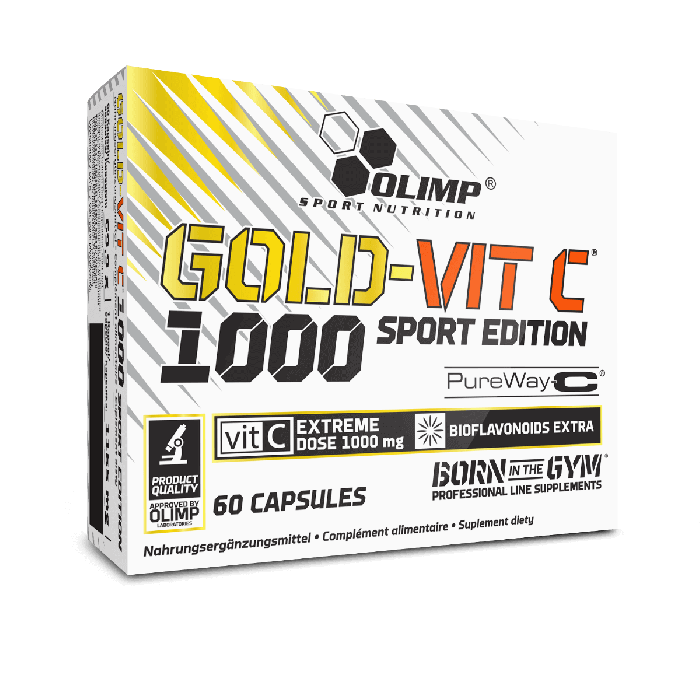 Vitamina C 1000 | Olimp Sport Nutrition | Gold Vit C 1000 mg | 60 capsule (60 de portii)
