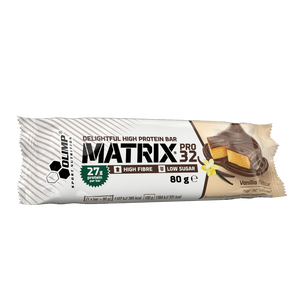 Olimp Sport Nutrition Matrix Pro 32 (27g proteine/baton), aroma vanilie, 24 buc x 80g